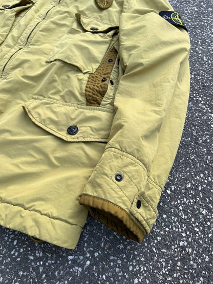 Stone Island David Jakke Med Fleece Insulation Small Ny