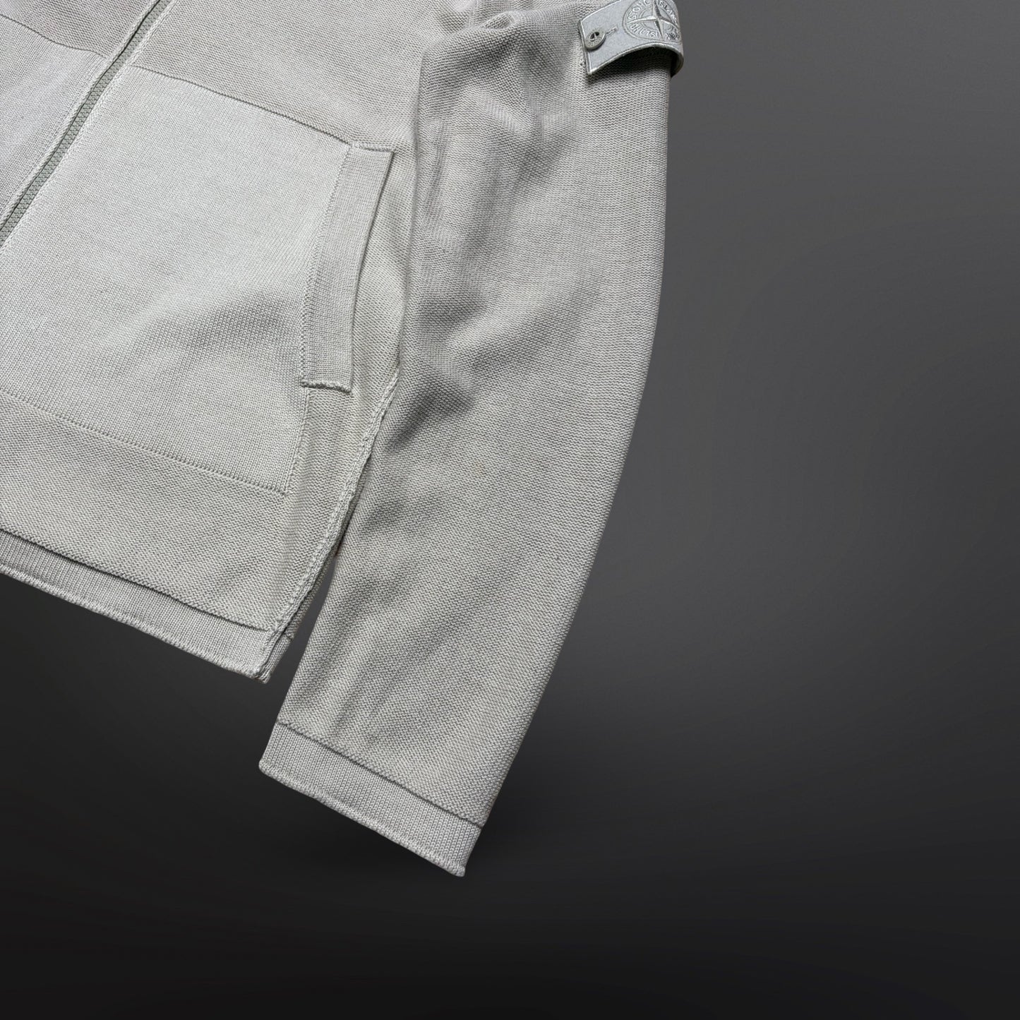 Stone Island Ghost Zip Knit – Beige (Str. S)