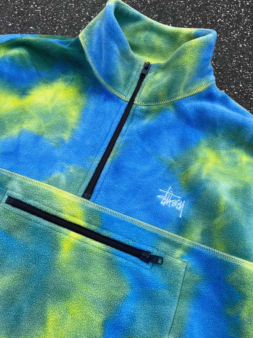 Stussy Quarter Zip Fleece Medium men’s