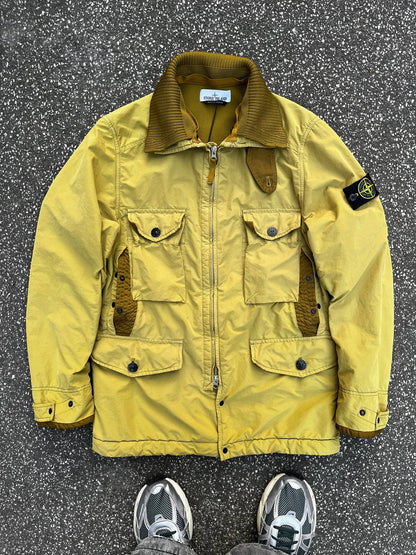 Stone Island David Jakke Med Fleece Insulation Small Ny