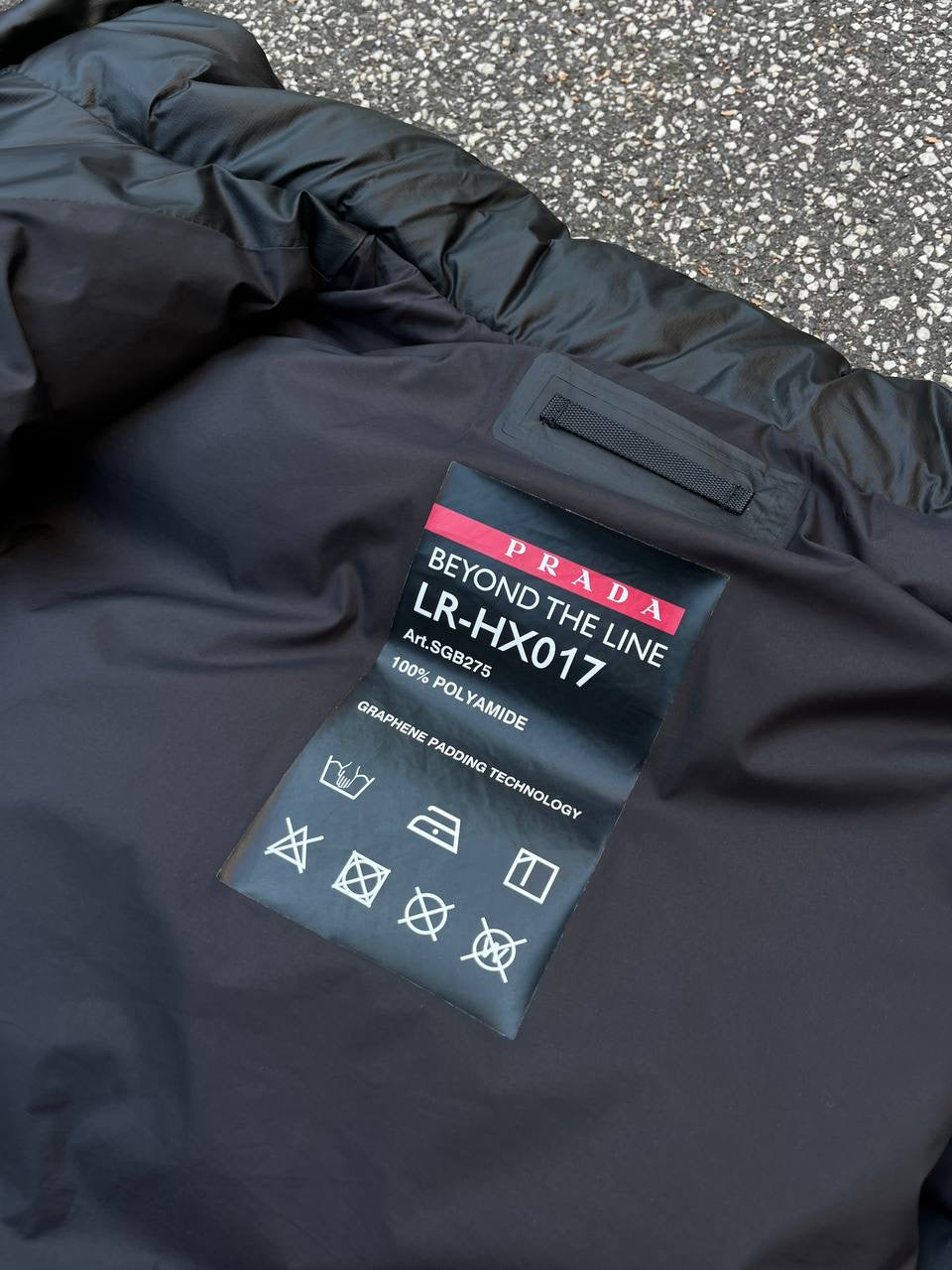 Prada Vest Beyond The Line XXL (Fits XL) Med Hætte