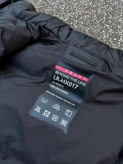 Prada Vest Beyond The Line XXL (Fits XL) Med Hætte