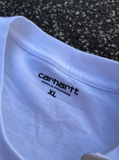 Carhartt Carhartt WIP T-Shirt i Hvid Nice Trip T-Shirt Brand New XL herre