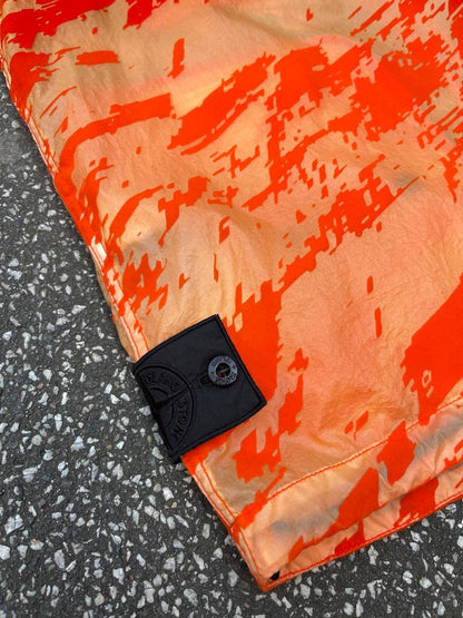 Stone Island Shadow Project Lucid Flock Vest M Medium Orange