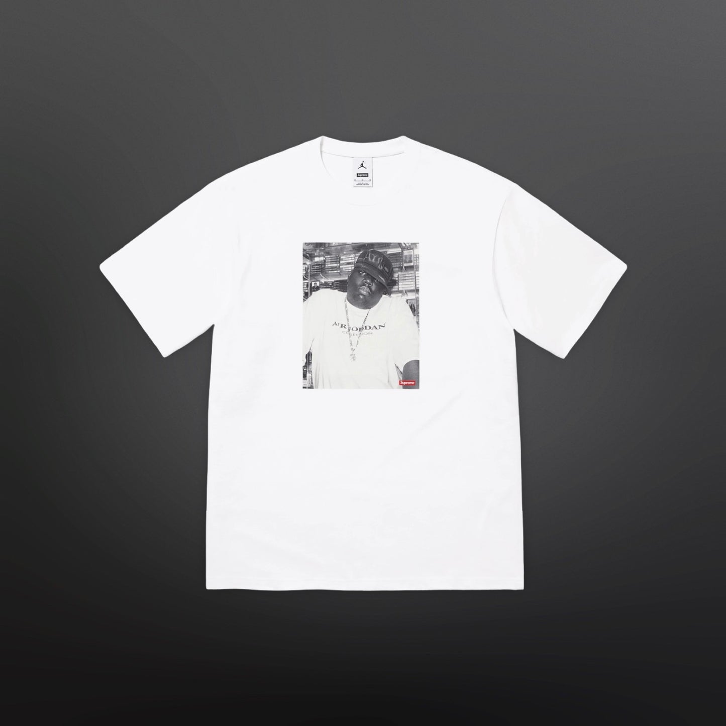 Supreme x Jordan x Biggie Tee L Large