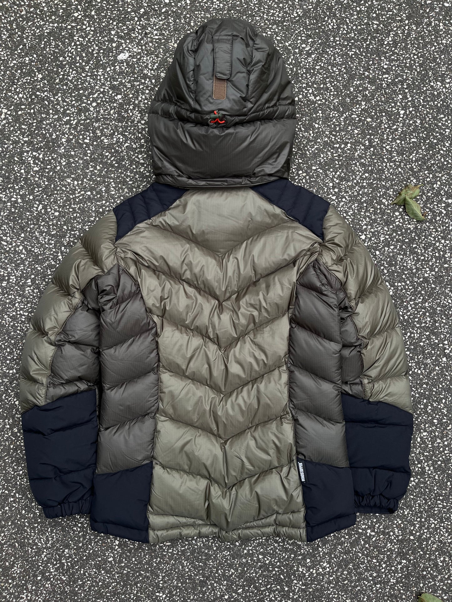 Montbell EX 800 Women’s Down Jacket Olive Red Str. 95 M Medium