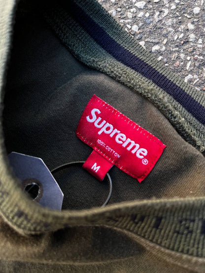 Supreme Long Sleeve Medium Khaki Grøn Used Brugt