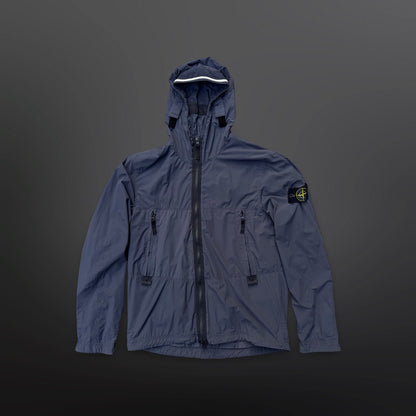 Stone Island Skin Touch Nylon-TC Hooded Jacket – Dark Grey – Medium