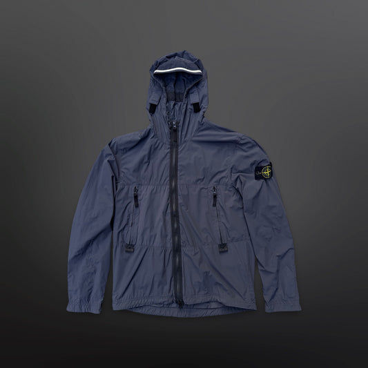 Stone Island Skin Touch Nylon-TC Hooded Jacket – Dark Grey – Medium