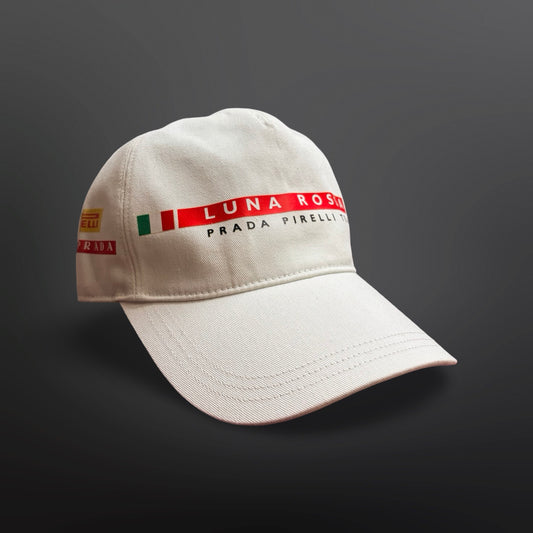 Prada Luna Rossa Pirelli Team Cap – White Medium