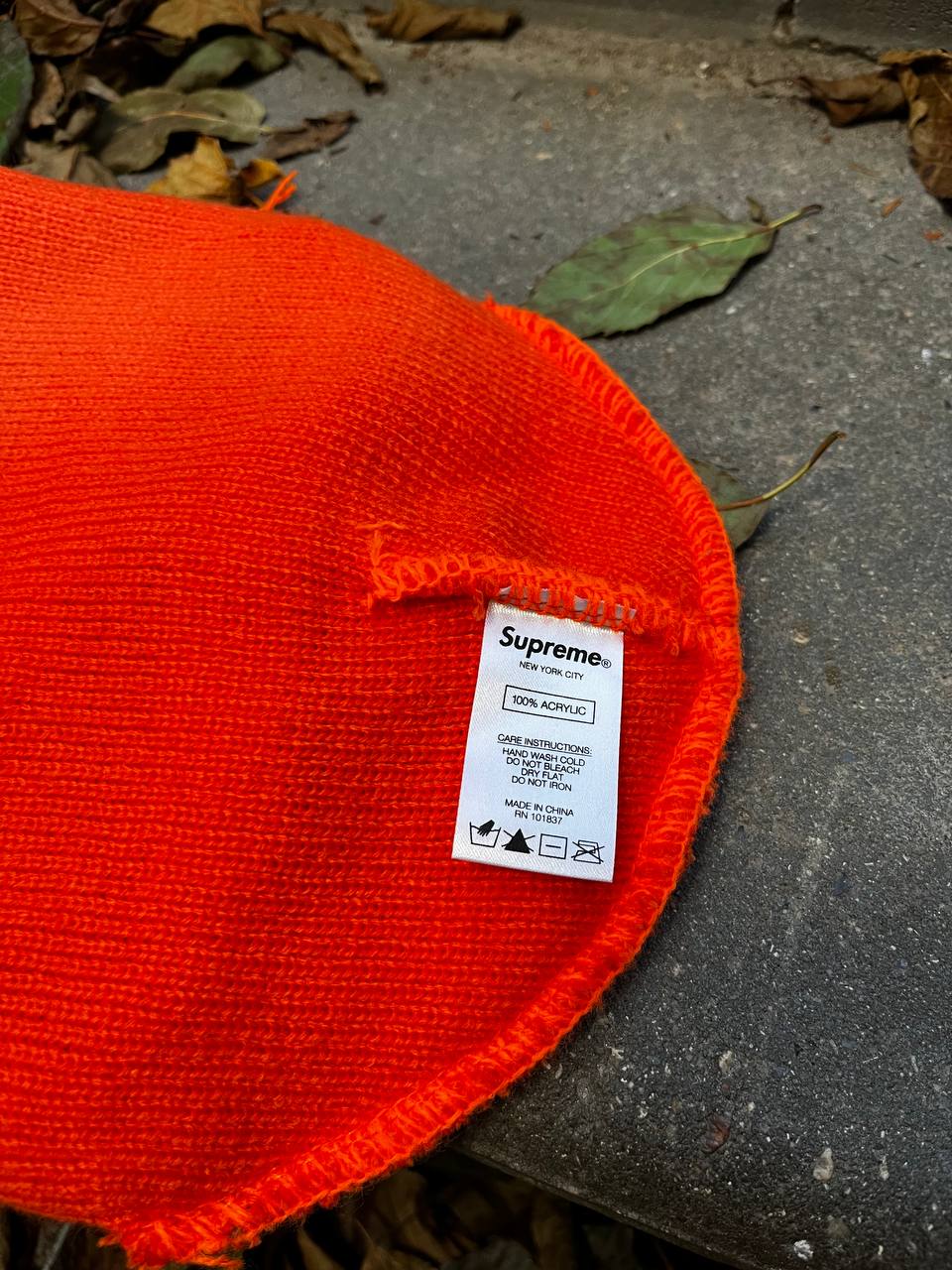 Brugt Used Supreme Beanie Hat Hue i multifarve One Size M medium Unisex