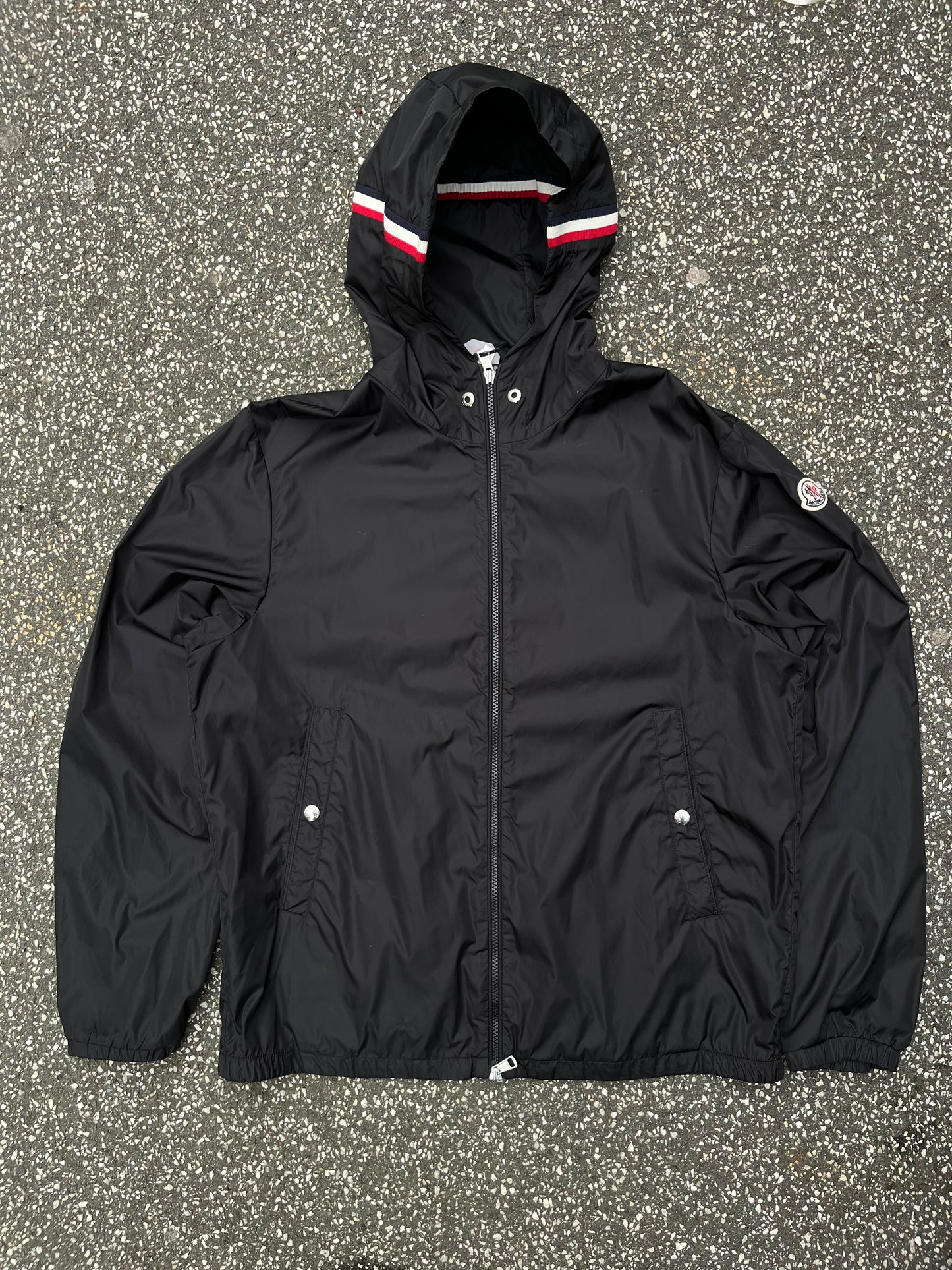 Moncler Grimpeurs Giubbotto Vindjakke Skaljakke Sort Black L Large