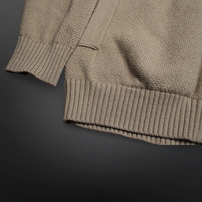 Stone Island Ghost Uld Cardigan – Beige S Small (fitter større)