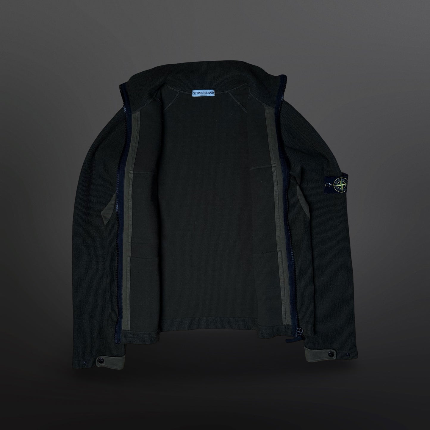 Stone Island Full-Zip Utility Knit Jacket (2005) – XL 43156333/97