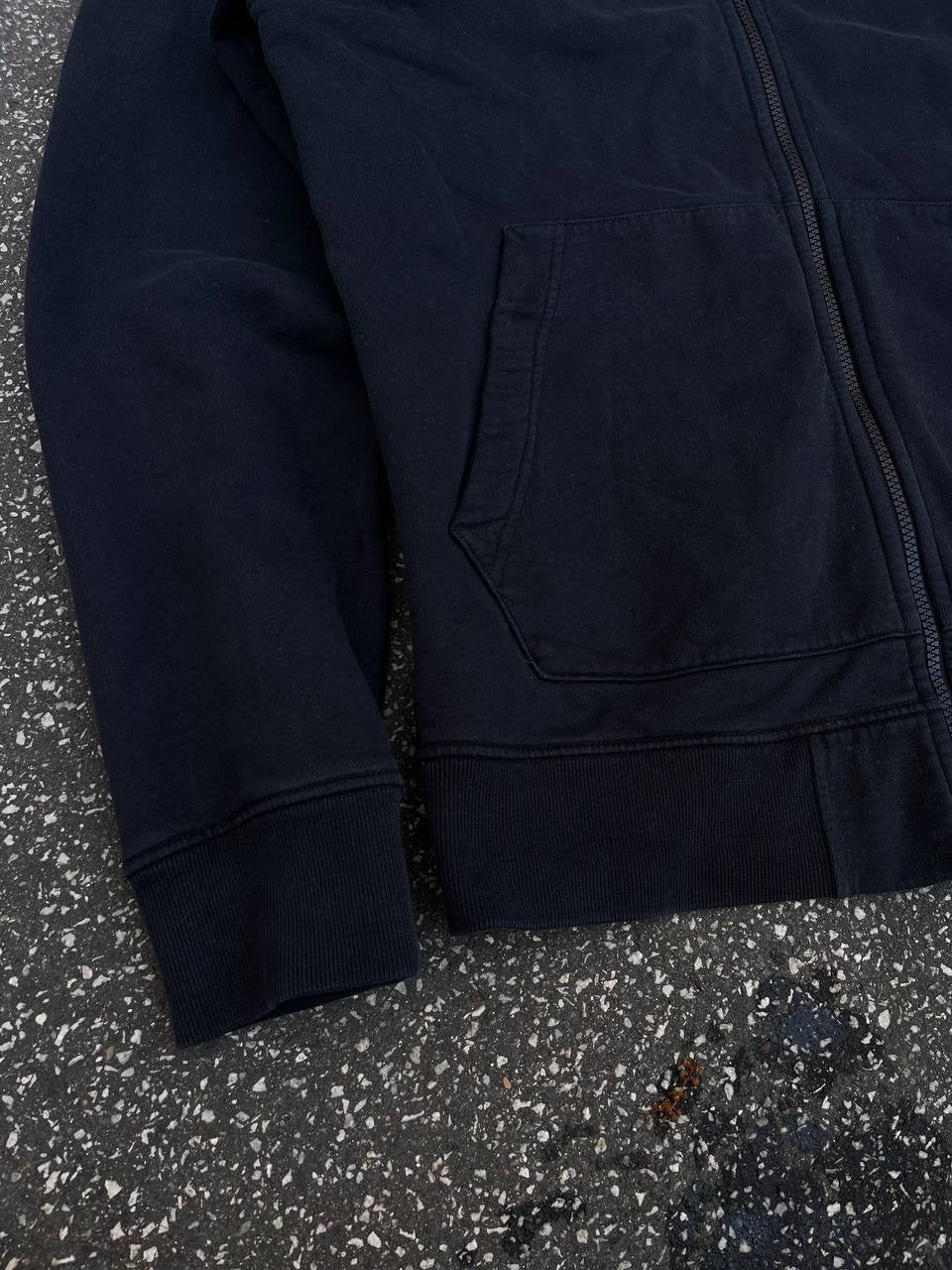 Stone Island Zip up hoodie Hættetrøje Sort Large L