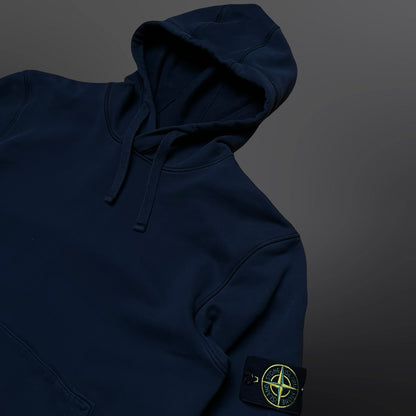 Stone Island Hoodie – Navy Large Mørkeblå
