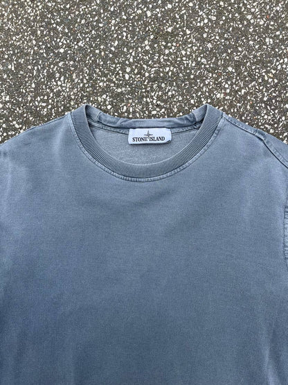 Vintage Sweatshirt fra Stone Island i grå i størrelse L large