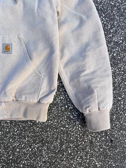 Vintage Carhartt Active Jacket i beige Carhartt WIP jakke i L large mænd (unisex)
