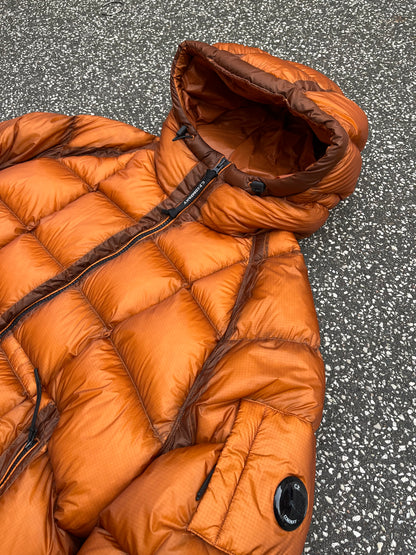 C.P. Company DD Shell Dunjakke Puffer XXL Bombay Brown Fitter L-XL