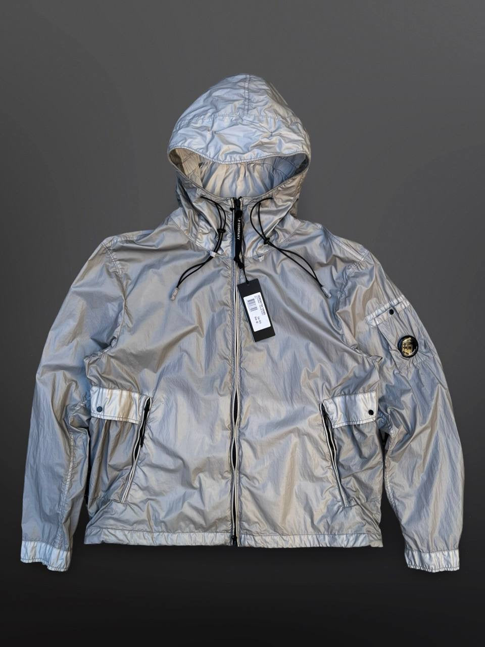 C.P. Company CS II Jakke i Large L silver Brand New