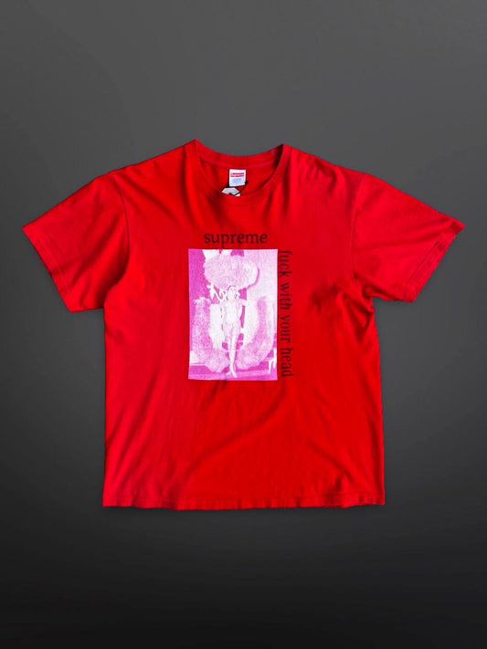 Supreme T-shirt Tee i Rød Large