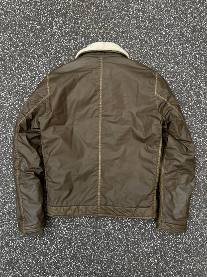Stone Island Mussola Gommata Jacket – Olive Small