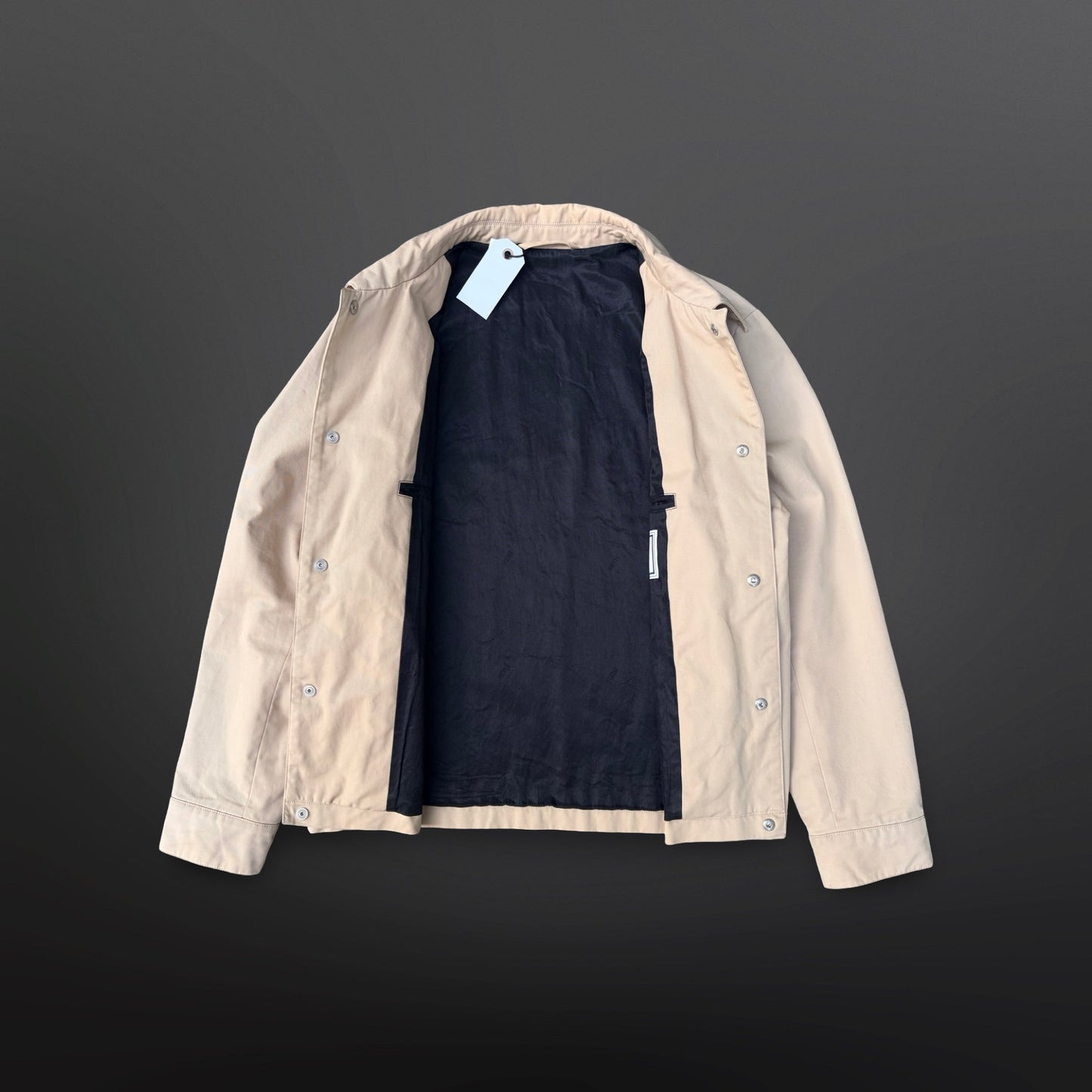 AMI Paris Sommerjakke i Beige Sand M Medium