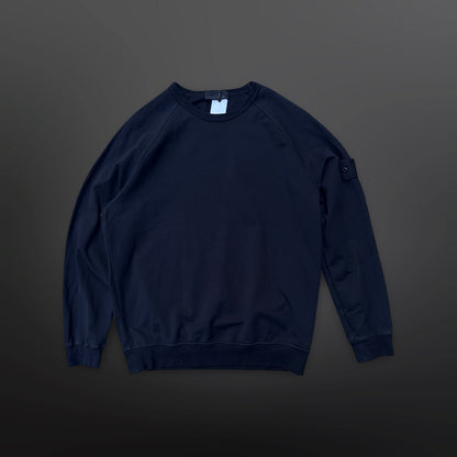 Stone Island Ghost Piece Crewneck Sweatshirt – Navy M Medium