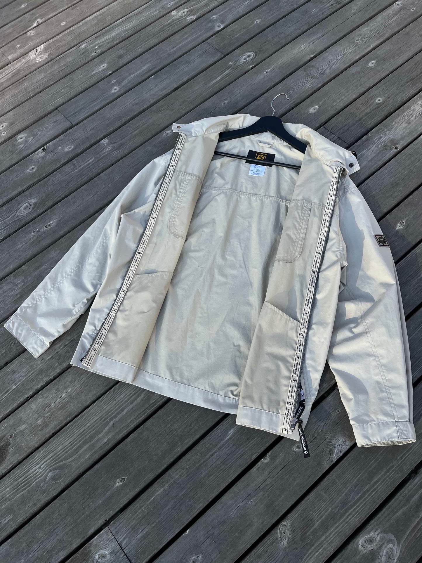 Vindjakke / sommerjakke Jack wolfskin Harrington jacket L large - supersaelger