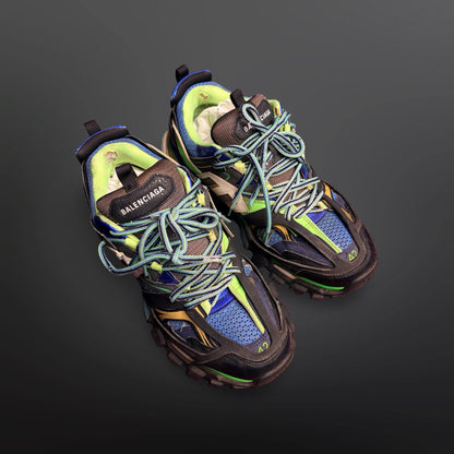 Balenciaga Track Trainer “Green / Blue” – Size 42