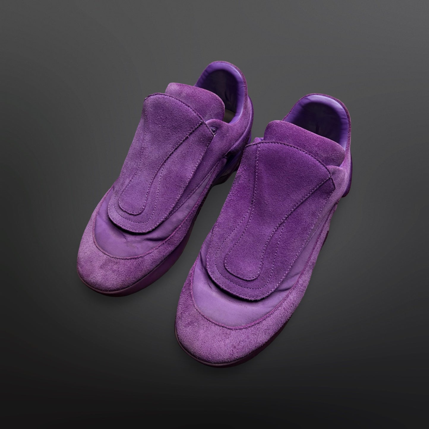 Raf Simons (RUNNER) Antei – Purple Suede – Size 43