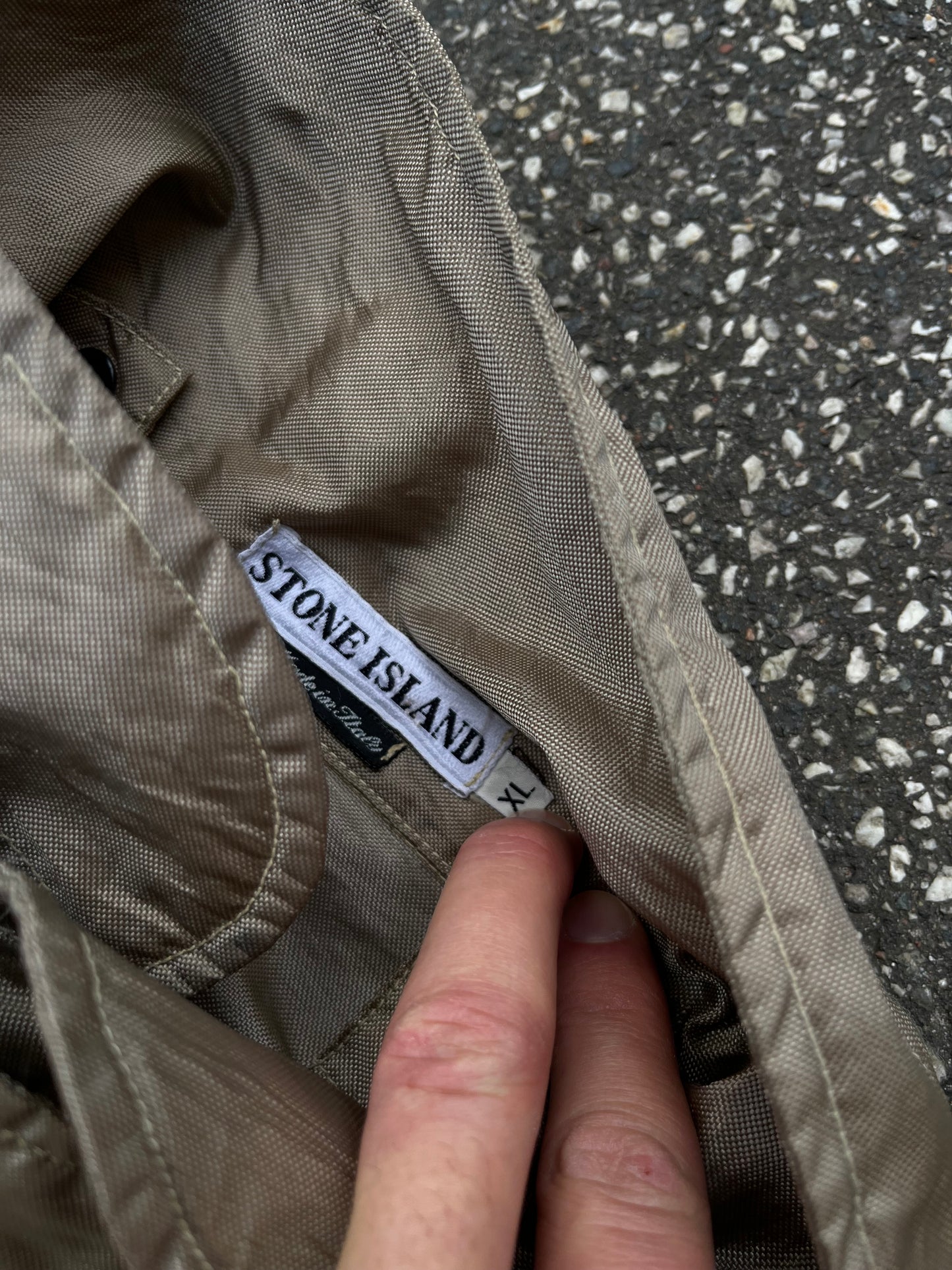Stone Island AW1995 Formula Steel / Metal Shimmer Jacket – XL