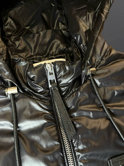 Loewe Jakke Micropuffer M Medium Sort Black