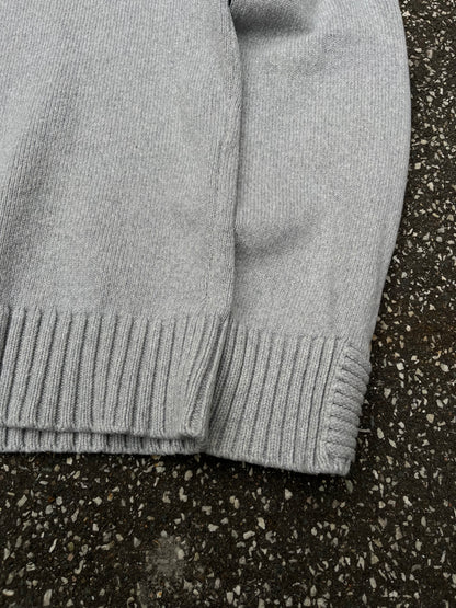 Stone Island Turtleneck Knit – Light Grey Str. L