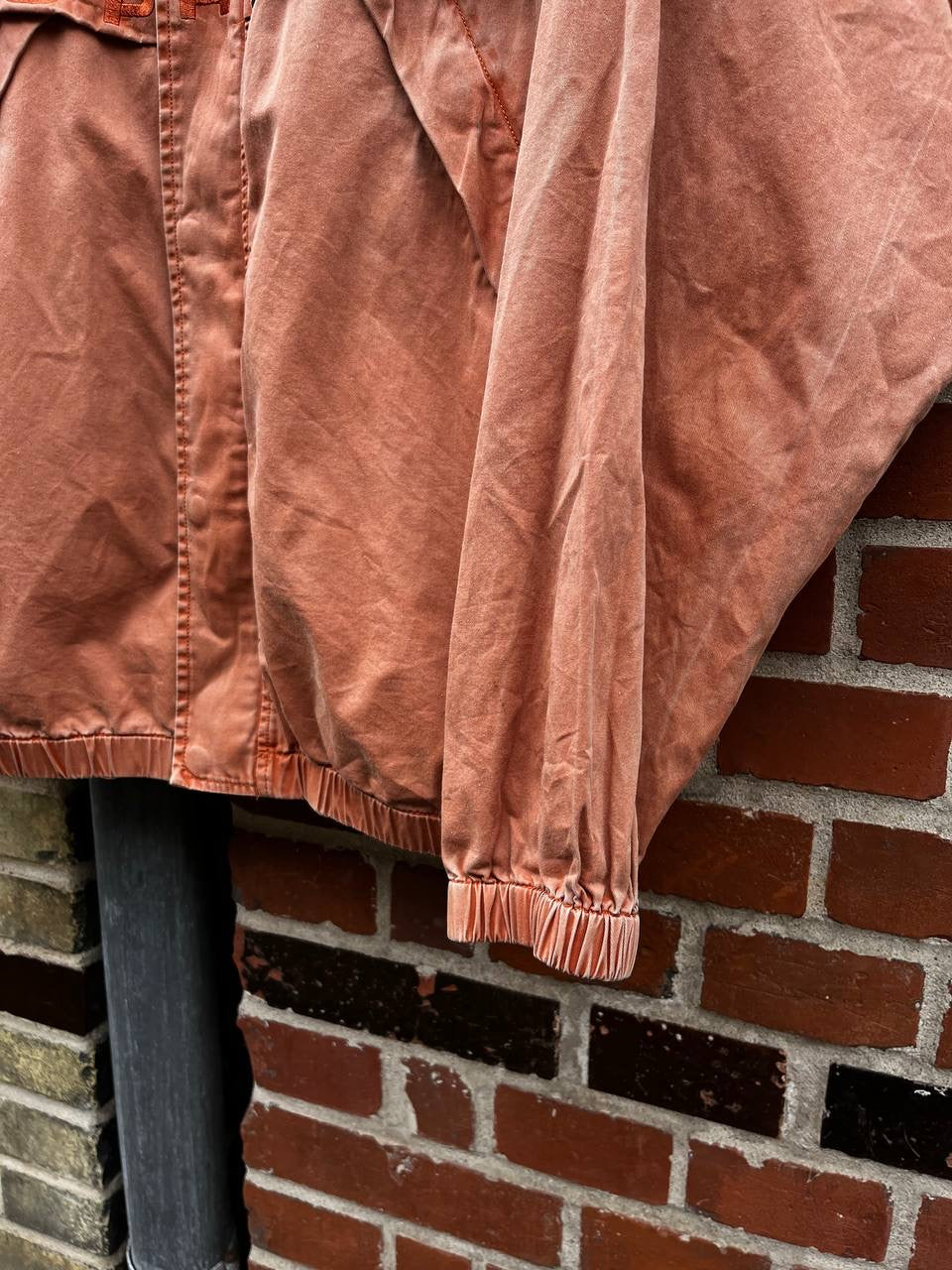 Supreme Big Logo Jakke Large Rose farve Vintage