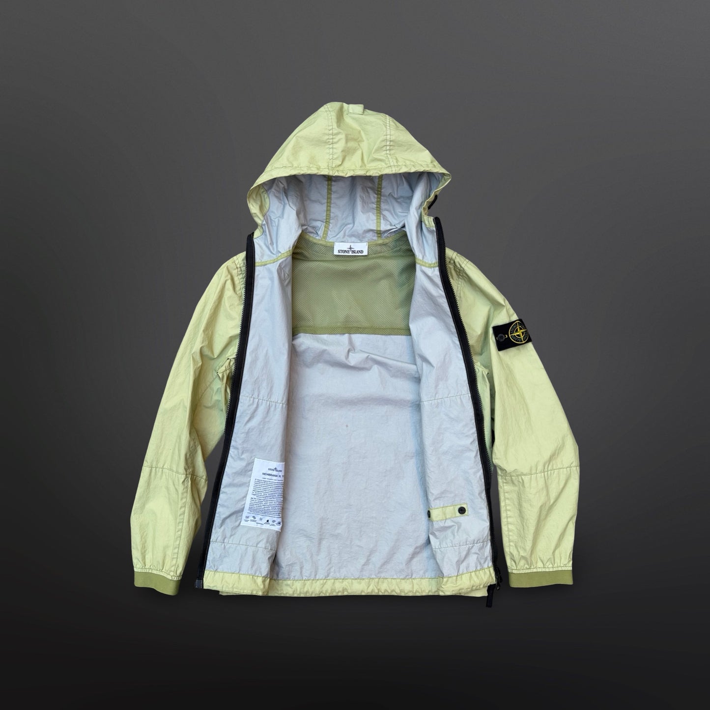 Stone Island Membrana 3L TC Jacket – Grøn – Str. S