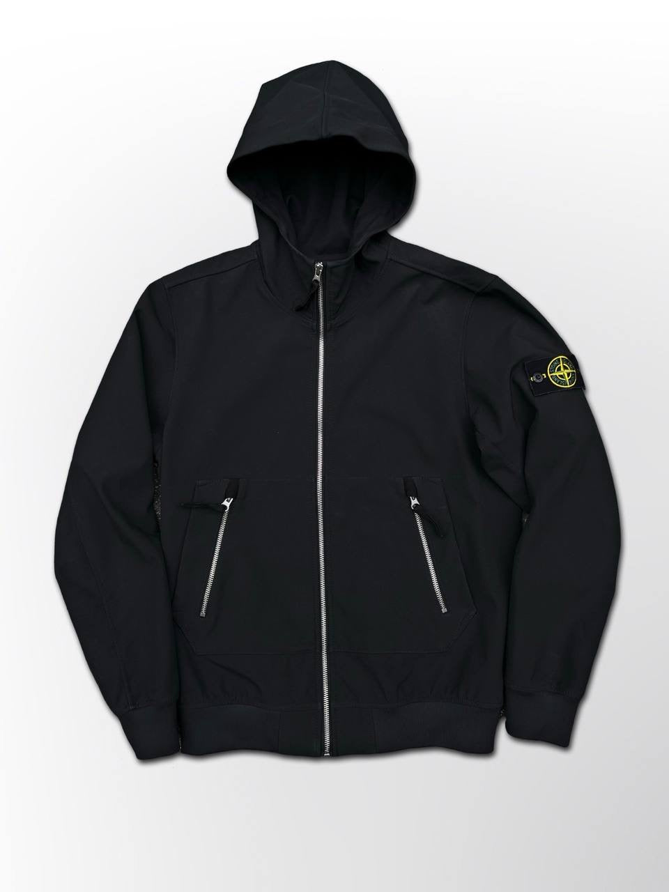 Stone Island Soft Shell R Small brugt i Sort