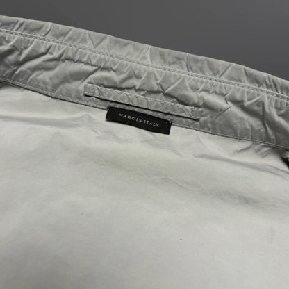 Prada Nylon Jacket – Light Grey (Made in Italy) L Large