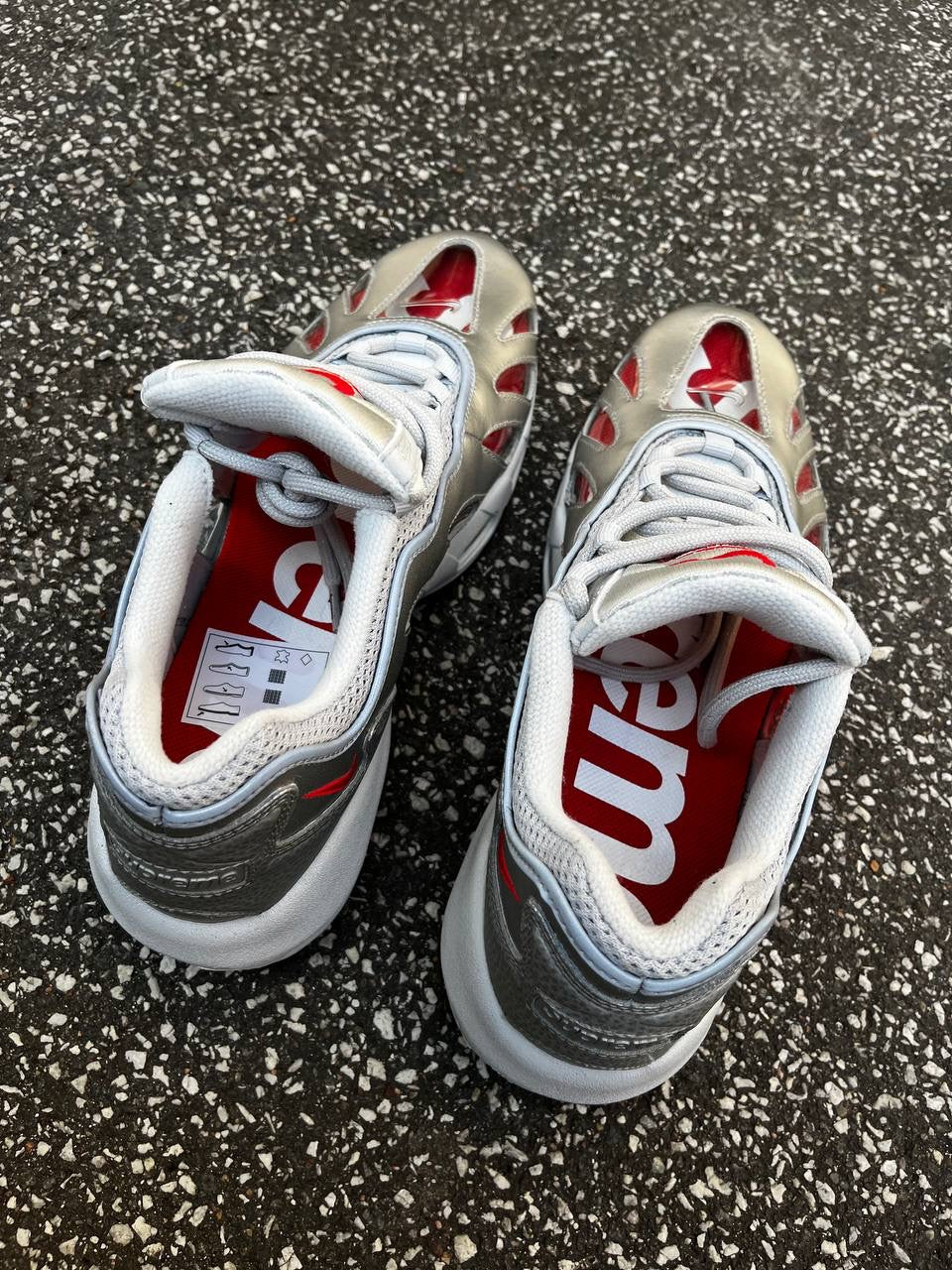 Supreme X Nike Air Max 96 Silver Brand New 42,5
