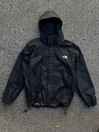 Brugt Used Regnjakke vind og vandafvisende jakke The North Face i sort med Hyvent Membran i sort / black M medium