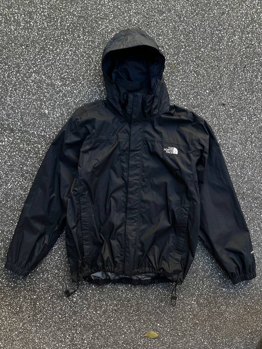 Brugt Used Regnjakke vind og vandafvisende jakke The North Face i sort med Hyvent Membran i sort / black M medium