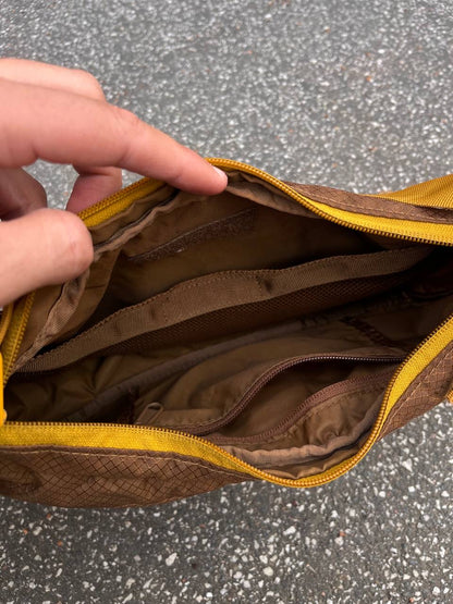 Supreme Messenger Box Logo SS22 Brun Brown Bag Shoulder Bag Sling Bag Skuldertaske