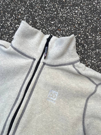 66 North Fleece Jakke L Large Dame Beige Creme