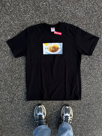 Supreme T-shirt Pancake i Sort M medium Tee Helt ny Brand New