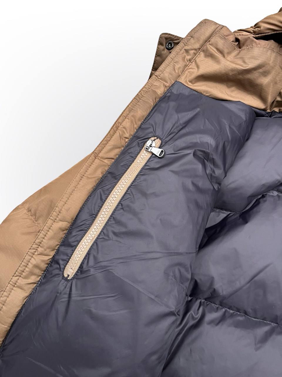 Polo Ralph Lauren Dunjakke i Large I Brun farve Brugt
