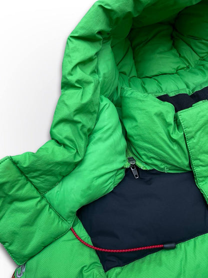 Brugt Dunjakke The North Face Himalayan Summit Series Vinterjakke i Grøn og Sort S small herre M medium Kvinde Unisex