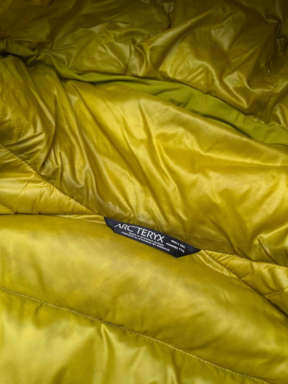 Arc’teryx Thorium Puffer Vinterjakke Dunjakke XXL Pocketable