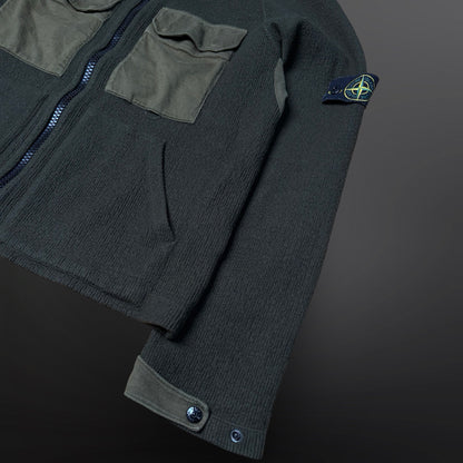 Stone Island Full-Zip Utility Knit Jacket (2005) – XL 43156333/97