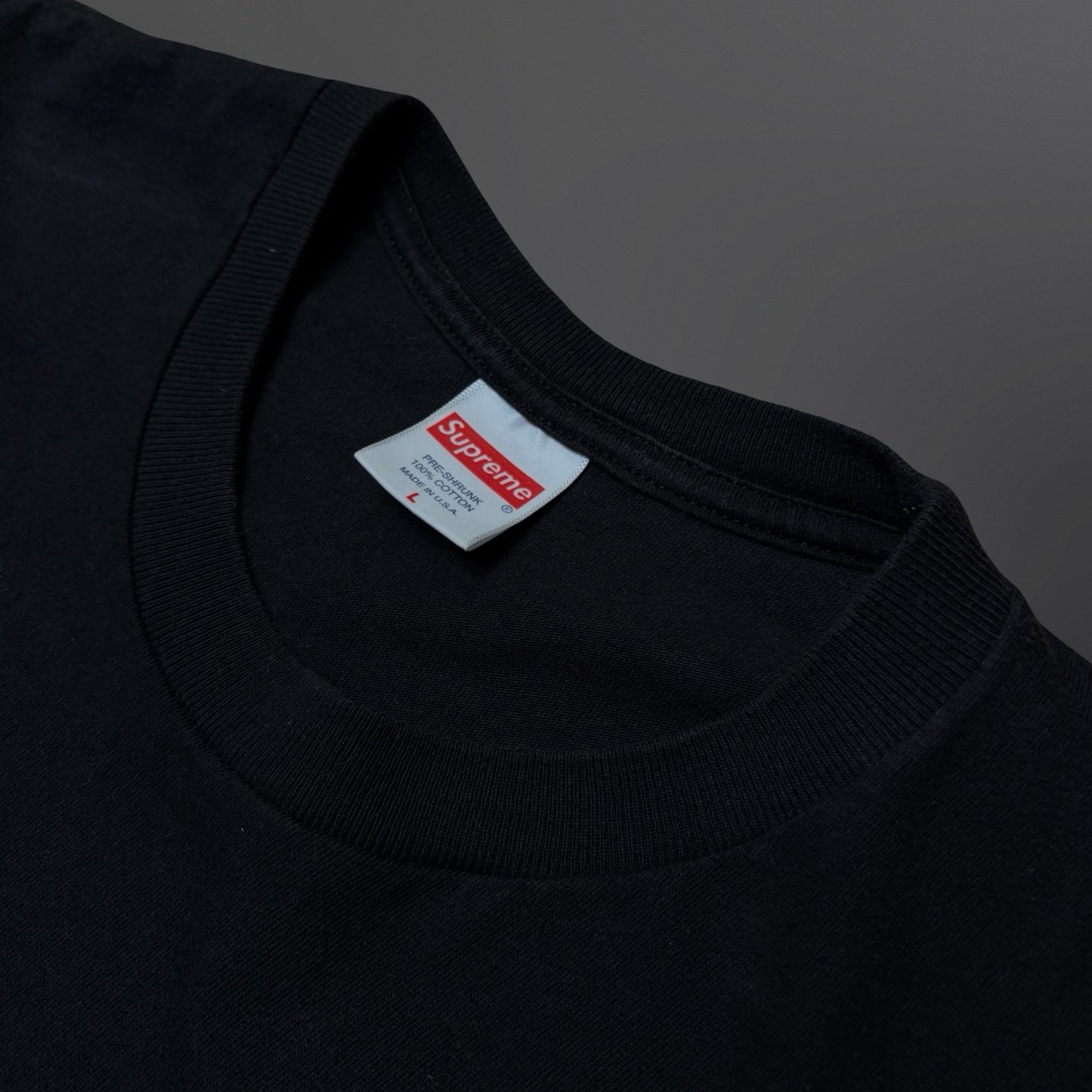 Supreme Ralph Steadman Box Logo Tee – Black (Large)
