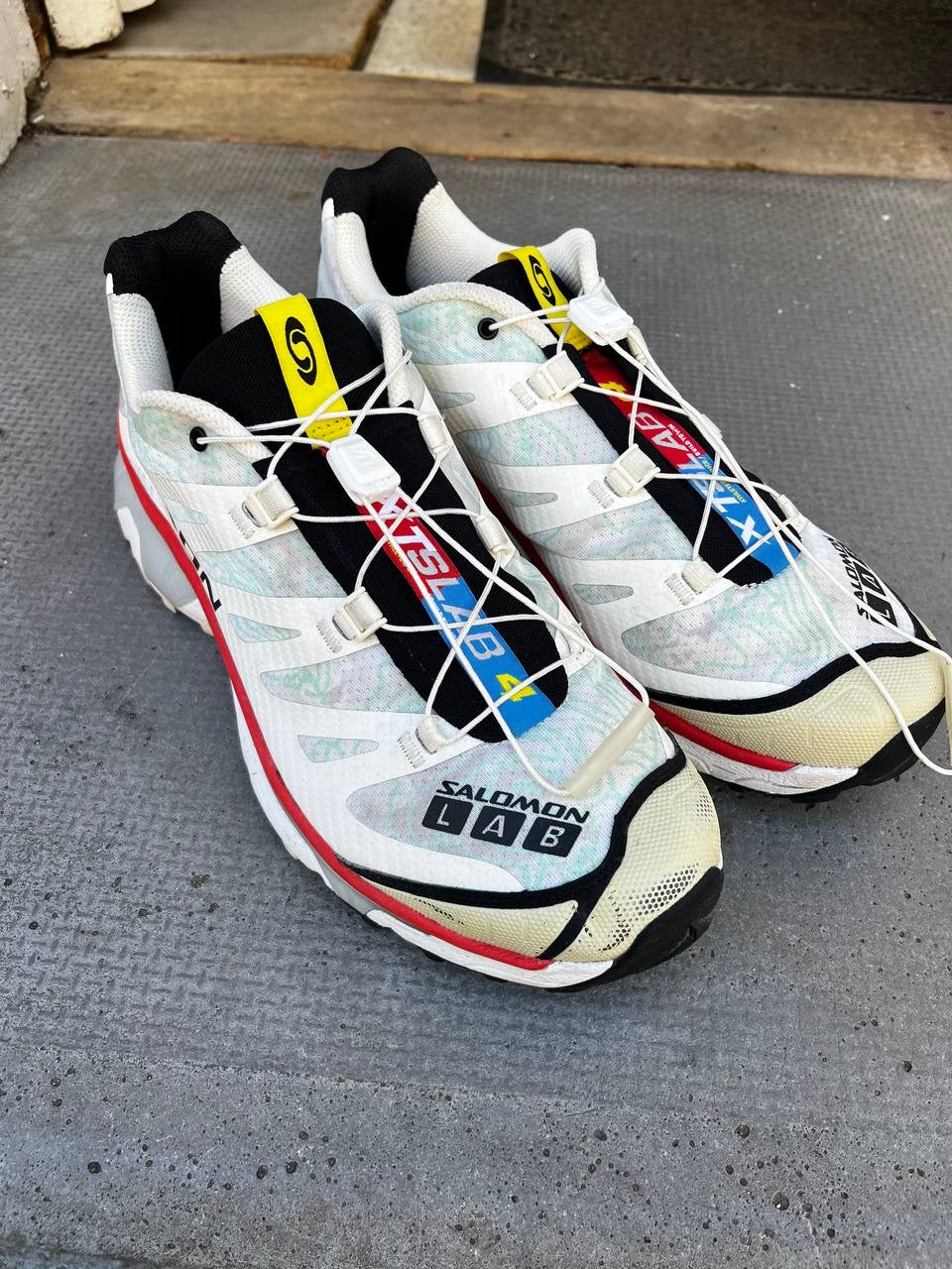 Salomon XT-4 XT4 Hvid 44 28cm Brugt Used